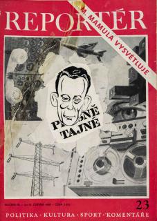Časopis - Reportér, 23/1968