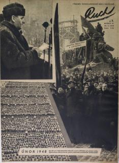 Časopis RUCH - V tělesné výchově a sportu , Únor 1948, 7/1948