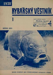 Časopis - Rybářský věstník 1/1938