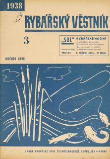Časopis - Rybářský věstník 3/1938