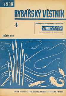 Časopis - Rybářský věstník 4/1938