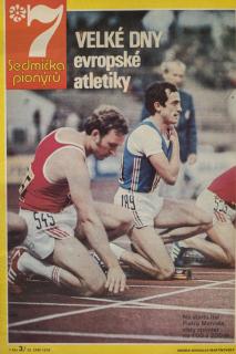 Časopis , Sedmička pionýrů, 3/1978, lME Atletika