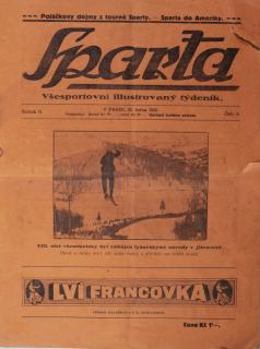 Časopis Sparta, 5/1926