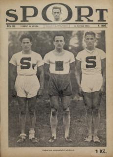 Časopis SPORT, č. 18, 1925