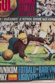 Časopis STADION, mimořádné číslo, GÓL, Branka století, 1967