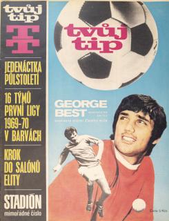 Časopis STADION, mimořádné číslo, Jedenáctka půlstoletí, 1969 II