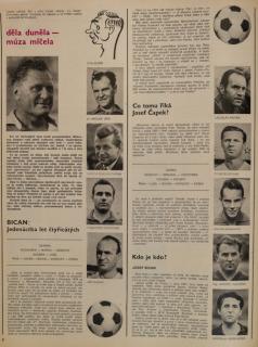 Časopis STADION, mimořádné číslo, Jedenáctka půlstoletí, 1969