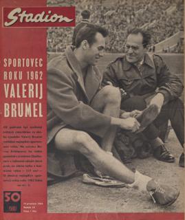 Časopis STADION, ročník 10, 14.XII.1962, číslo 50