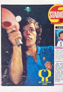 Časopis STADION, ročník 24, 23. III. 1976, číslo 12