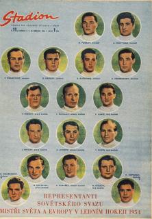 Časopis STADION, ročník II, 19.III.1954, číslo 11