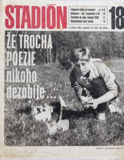 Časopis STADION, ročník XIV,4.V.1966, číslo 18