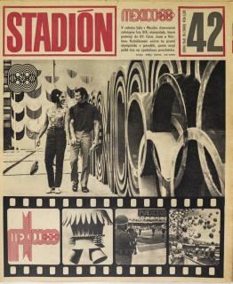 Časopis STADION, ročník XVI, 1968, číslo 804, OH Mexico