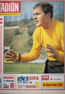 Časopis STADION, ročník XX, 5.XII.1972, číslo 49