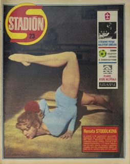 Časopis STADION, ročník XXI, 5.VI.1973, číslo 23