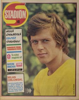 Časopis STADION, ročník XXI, 9.X.1973, číslo 41