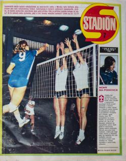 Časopis STADION, ročník XXIII, 11.II.1975, číslo 7