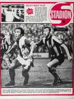 Časopis STADION, ročník XXIII, 7.10.1975, číslo 41