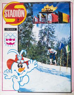 Časopis STADION, ročník XXIV, 17.I.1976, číslo 7