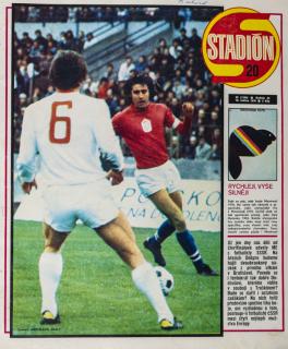 Časopis STADION, ročník XXIV, 18.V.1976, číslo 20