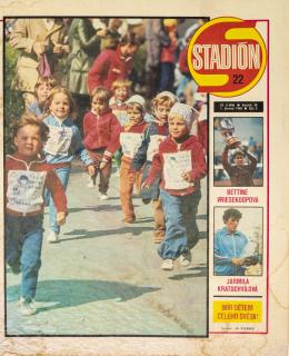 Časopis STADION, ročník XXX, 1.VI.1982, číslo 22