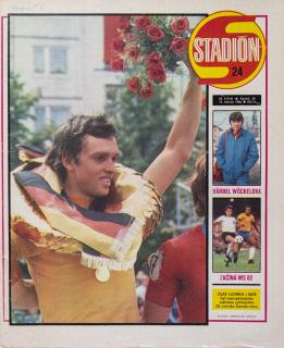 Časopis STADION, ročník XXX, 15.VI.1982, číslo 24