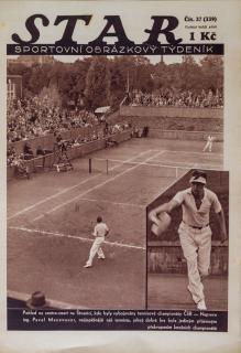 Časopis STAR, Centre-court na Štvanici  Č. 37 (339), 1932