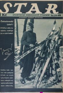 Časopis STAR, Českoslovenští lyžaři Č. 46  ( 556 ), 1936