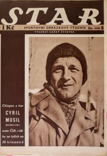 Časopis STAR, Chlapec z hor, Cyril Musil Č. 6 ( 569 ), 1937