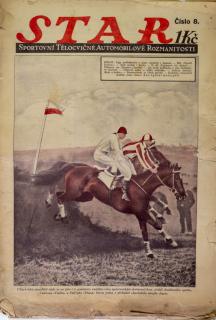 Časopis STAR, Cuchelské závodiště,  Č. 8 , 1930