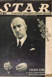 Časopis STAR, Eduard Beneš Č. 1 ( 511 ), 1936