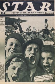 Časopis STAR Football hlásí příchod sportovního jara Č. 11 ( 521 ), 1936