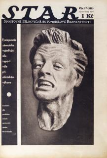 Časopis STAR, Fysiognomie závodníka.... Č. 17 ( 319 ), 1932
