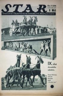 Časopis STAR, IX. slet slovanského sokolstva Č. 27 ( 329 ), 1932