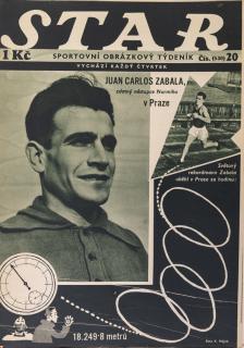 Časopis STAR, Juan Carlos Zabala Č. 20 ( 530 ), 1936