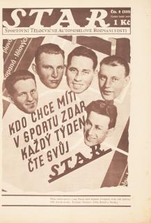 Časopis STAR, Kdo chce mít ve sport zdar... Č. 8 ( 310 ), 1932