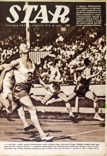 Časopis STAR, MW Atletika v Paříži  Č. 32  ( 647 ), 1938