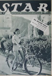 Časopis STAR,  Na novém kole,  Č. 17 (580), 1937