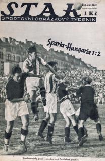 Časopis STAR,  SEP, Sparta-Hungaria,  Č. 26 (432), 1934