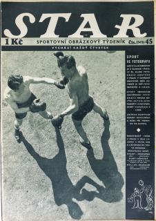 Časopis STAR, Sport ve fotografii č. 45 ( 503 ), 1935