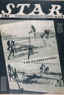 Časopis STAR, V GA-PA dobojováno Č. 8 ( 518 ), 1936