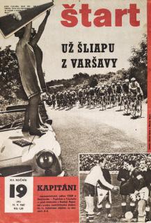 Časopis ŠTART, ročník XII, 11. V. 1967, číslo 19