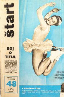 Časopis ŠTART, ročník XII, 30. XI. 1967, číslo 48