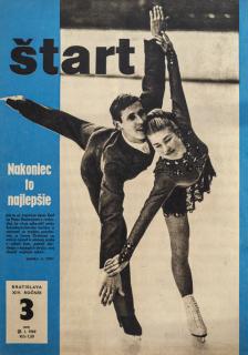 Časopis ŠTART, ročník XIV, 16. I. 1969, číslo 3