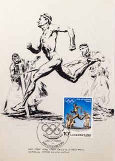 CELISTVOST LOS ANGELES olympiáda 1984 sport LUXEMBOURG