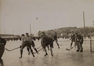 Dobová fotografie BZK vs. SK.Slavia Praha, 1924, 9