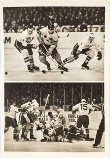 Dobové foto hokej, MS  Stockholm, ČSSR v. Sverige1963 (7)