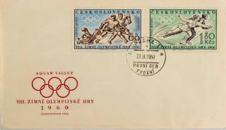 FDC VIII. ZOH, Squaw Valley, 1960