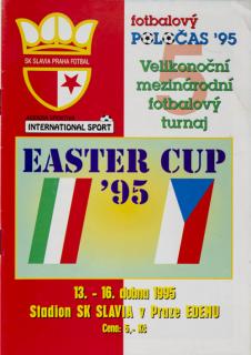 Fotbalový POLOČAS SK SLAVIA PRAHA , Easter Cup CUP, 1995