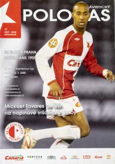 Fotbalový POLOČAS SK SLAVIA PRAHA vs. FC Bohemians 105,  2007 08