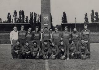 Foto fotbalové reprezentace ČSSR v Německu